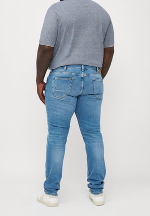 Straight leg jeans - light-blue denim