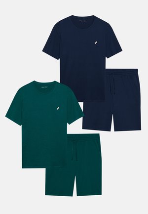 2 PACK SET - Pyžamová súprava - dark green/dark blue