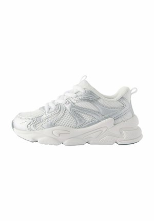 Next CHUNKY - Baskets basses - white silver metallic