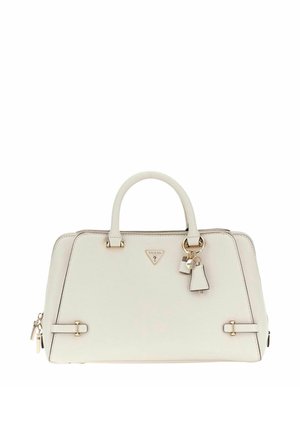 Guess, BORSA DONNA ROSALBA GIRLFRIEND SATCHEL OFF WHITE - Borsa a mano - bianco sporco