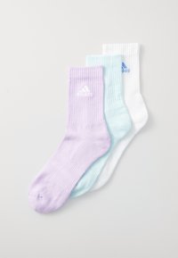 3 PACK UNISEX - Sportsocken - powder plum/white/halo mint