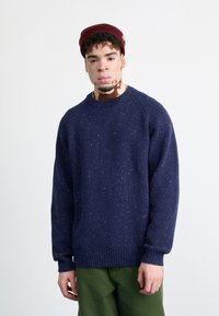 Carhartt WIP ANGLISTIC - Džemperis - air force blue