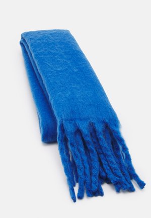 SCARF BIG FRINGE - Sjaal - blue