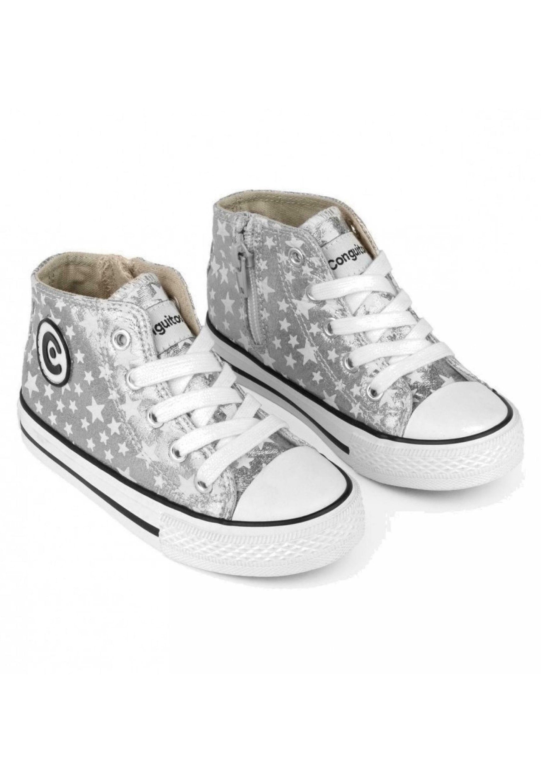 Conguitos Zapatillas altas - plata/plateado - Zalando.es