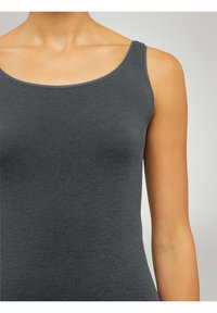 Wolford JAMAIKA SINGLET - Linne - titanium
