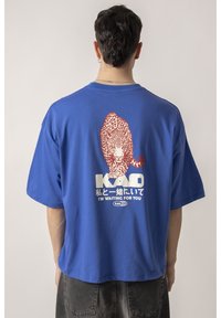 Kaotiko Camiseta estampada - blue