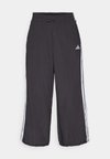 ESSENTIALS STRIPES LIFESTYLE PARACHUTE - Pantaloni de trening - black/white