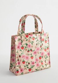 Cath Kidston SMALL - REGULAR FIT - Borsa a mano - cream strawberry print