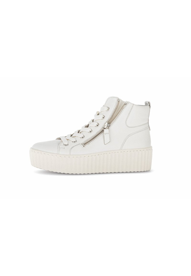 gabor leather high top trainers