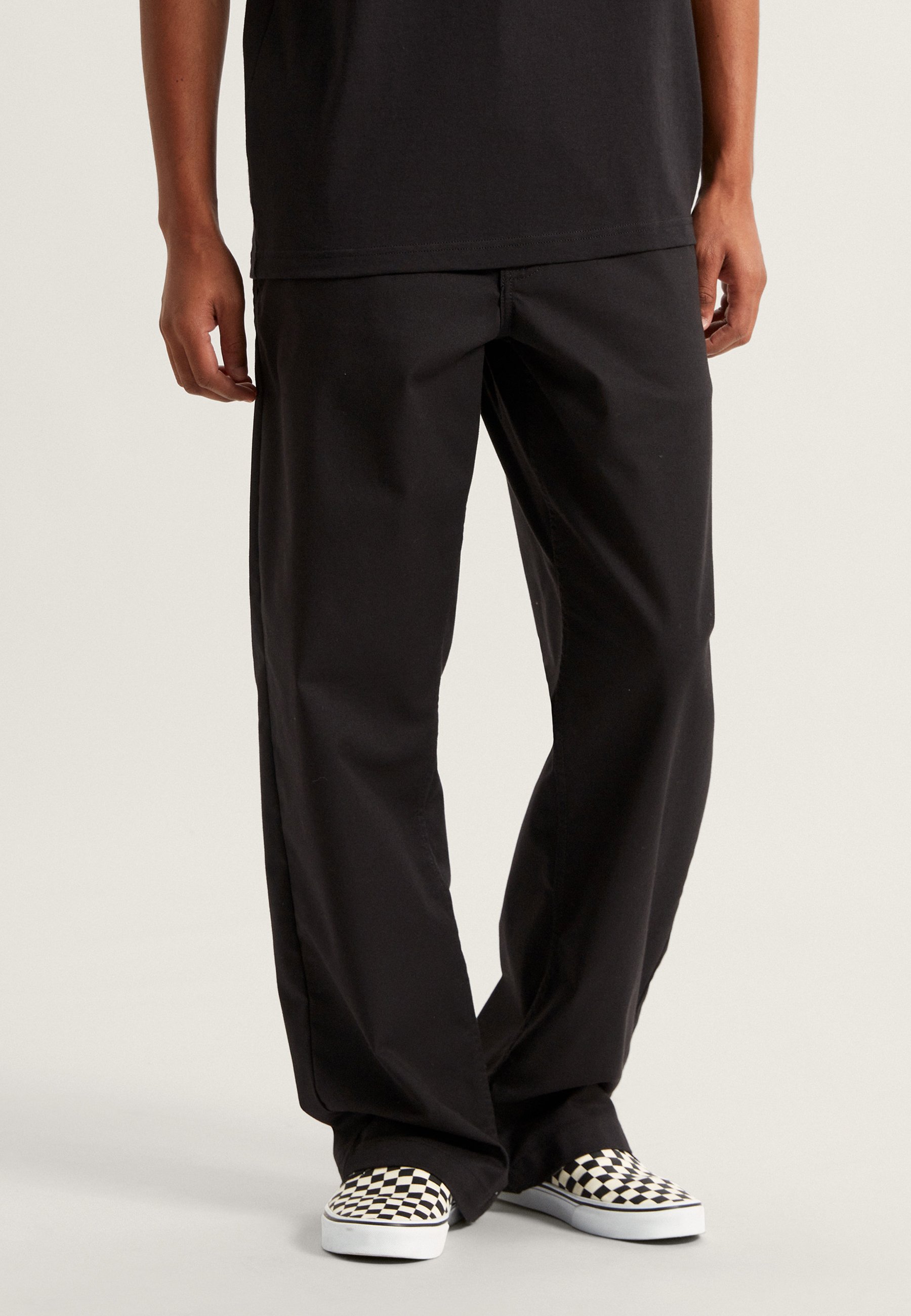 Vans AUTHENTIC LOOSE - Trousers - black - Zalando.ie Vans AUTHENTIC LOOSE - Trousers - black - Zalando.ie