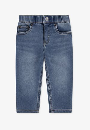 Levi's® SLIM DOBBY PULL ON - Džíny Straight Fit - tarnation