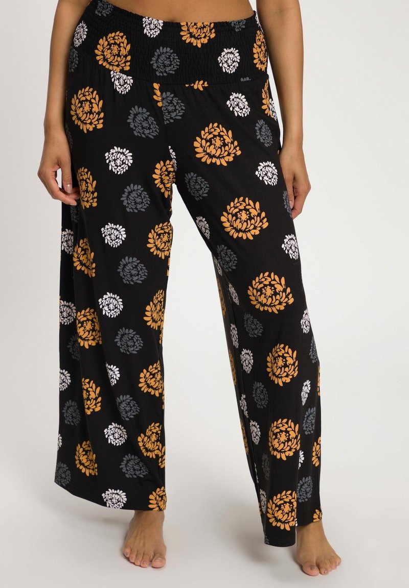 Ulla Popken Bengaline broek voor dames, kit, 58W x 32L