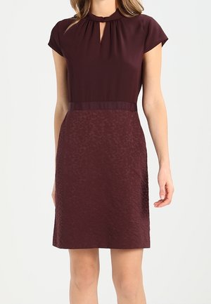 Robe fourreau - dark red