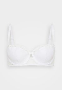 HALF CUP BRA - Soutien com aro - white