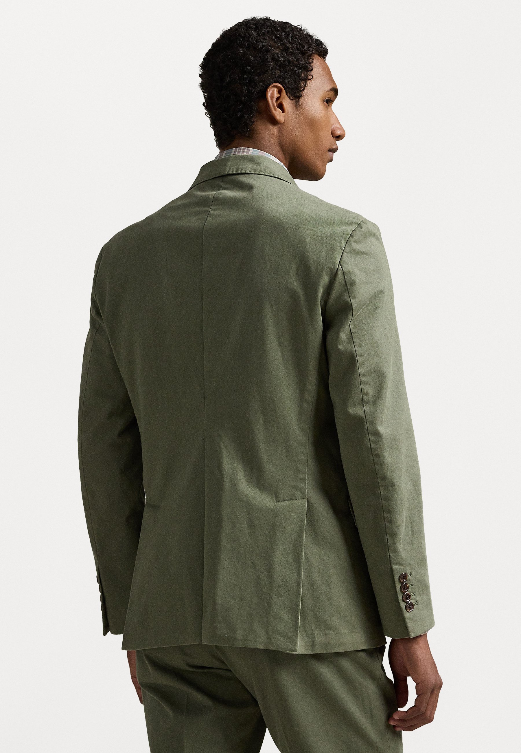 Polo Ralph Lauren DOUBLE BREASTED - Blazer jacket - light moss