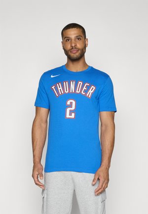 Nike Performance NBA OKLAHOMA CITY THUNDER SHAI GILGEOUS-ALEXANDER TEE - Klubska moštva - signal blue