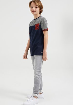 T-shirt med print - blue