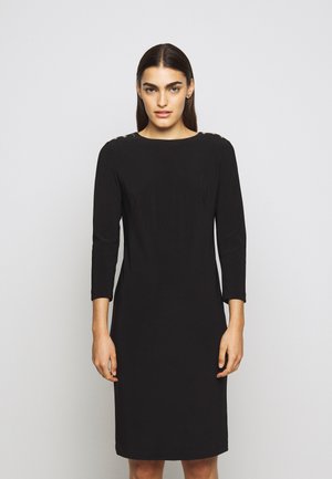 SHOULDER-BUTTON DRESS - Kotelomekko - black