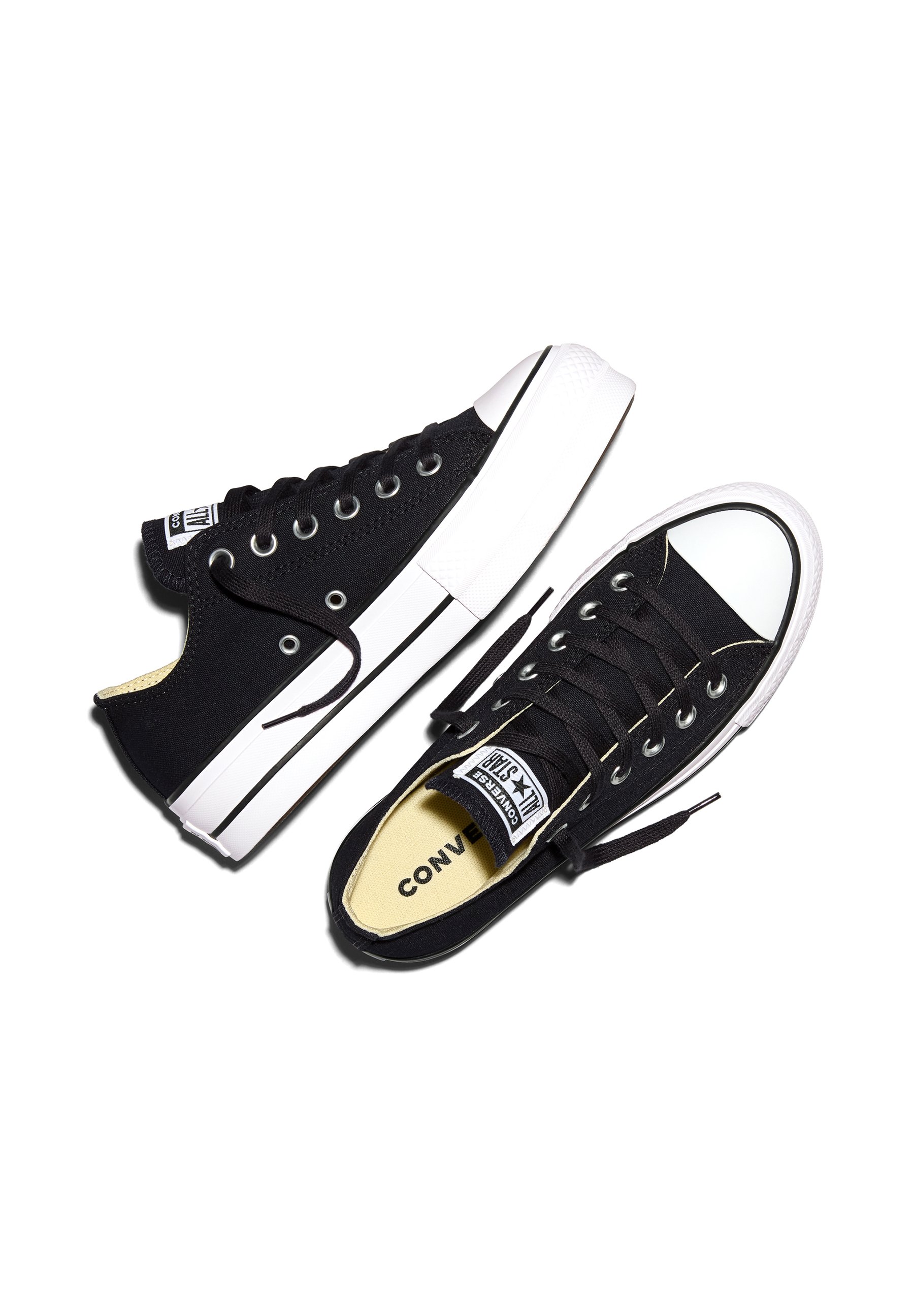 Converse CHUCK TAYLOR ALL STAR LIFT - Sneaker low - black/garnet