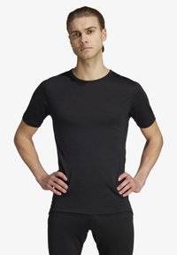 Adidas Terrex - TERREX XPERIOR MERINO 150 BASELAYER - T-Shirt sport - black Immagine in miniatura 1