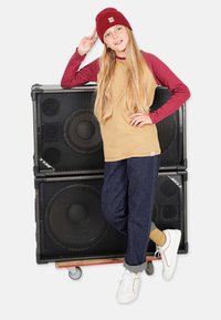 Band of Rascals LONGSLEEVE RAGLAN - Langærmet T-shirt - caramel bordeaux