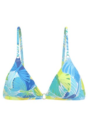 Bikini-Top - blau grün