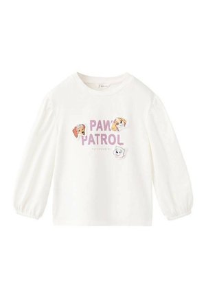 Top s dlouhým rukávem - blanc cassé