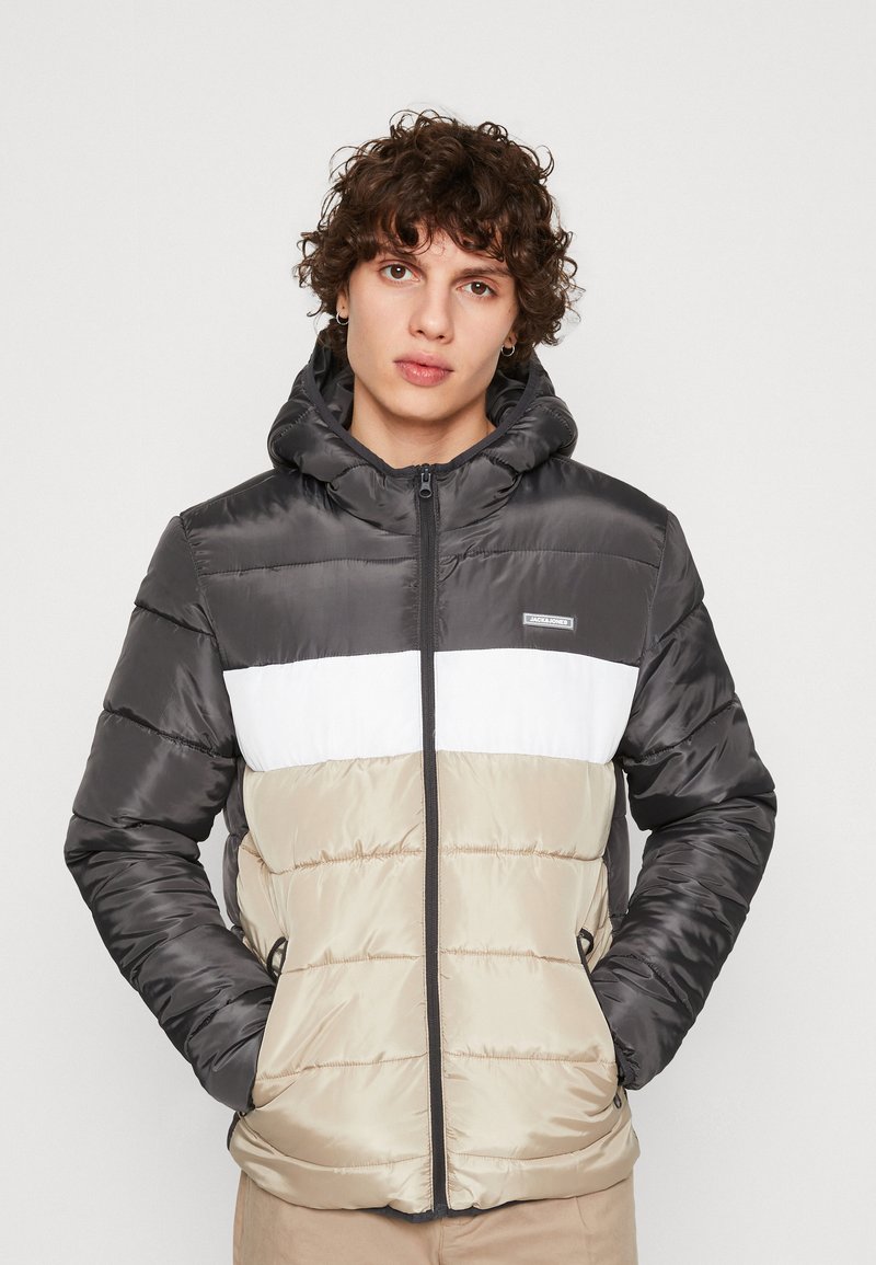 Jack & Jones JJTYLOR PUFFER JACKET Winterjacke asphalt/dunkelgrau Zalando.at