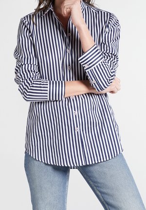 Košilová halenka  - dark blue