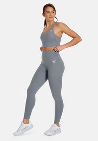 SQUATPROOF NIMBLE HIGH WAIST - Legíny - grey sage