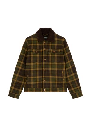 Wrangler, TRUCKER - Ľahká bunda - olive