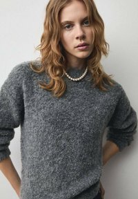 Mango - Strickpullover - anthracite Thumbnail-Bild 1