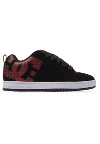 DC Shoes COURT GRAFFIK UNISEX - Sneaker low - bw black white red