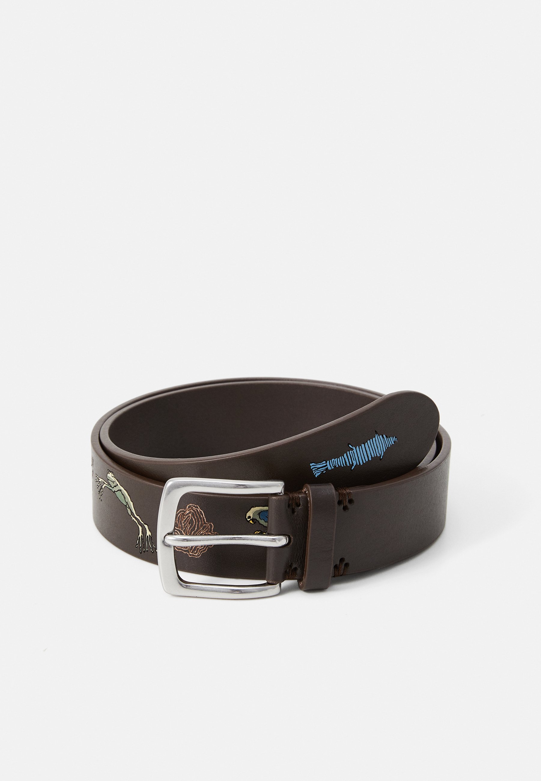 The Indian Face Cintura Con Fibbia Modello Grove – Colore Beige/Blu – Taglia Unica Unisex - 4