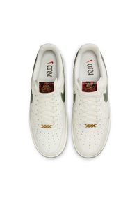 Nike Sportswear AIR FORCE 1 - Sneakers basse - sail light bone university red jade horizon