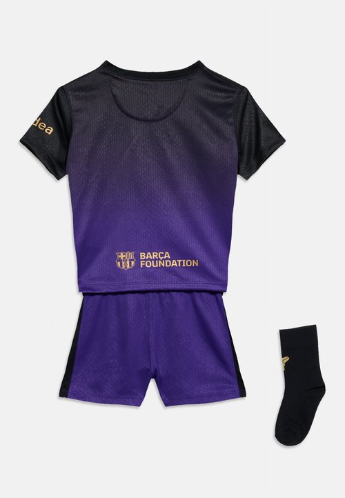 Nike FC BARCELONA FCB INFANTS KIT STADIUM AWAY UNISEX SET - Other accessories - field purple/black/metallic gold-coloured — photo 2