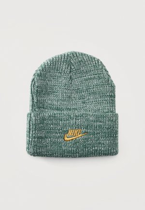 Nike Sportswear, PEAK TALL CUFF UNISEX - Плетена шапка - green/gold-coloured
