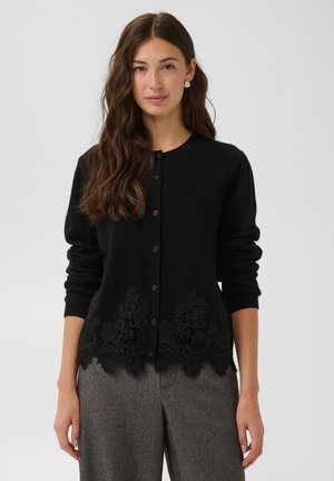 Culture, CUJACKLYN MONIA CARDIGAN - Gilet - meteorite