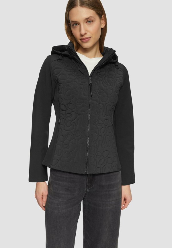 MIT STEPPMUSTER IM SLIM FIT - Übergangsjacke - schwarz