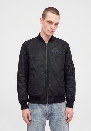 Evisu, THINSULATE FIRE DAIKOKU JACKET LOOSE FIT - Леко яке - black