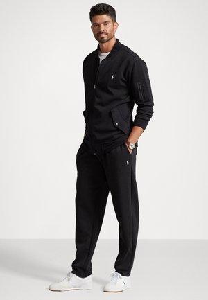 LONG SLEEVE - Mikina na zip - black