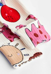 Next PRINTED 3 PACK - Dupačky na spaní - pink