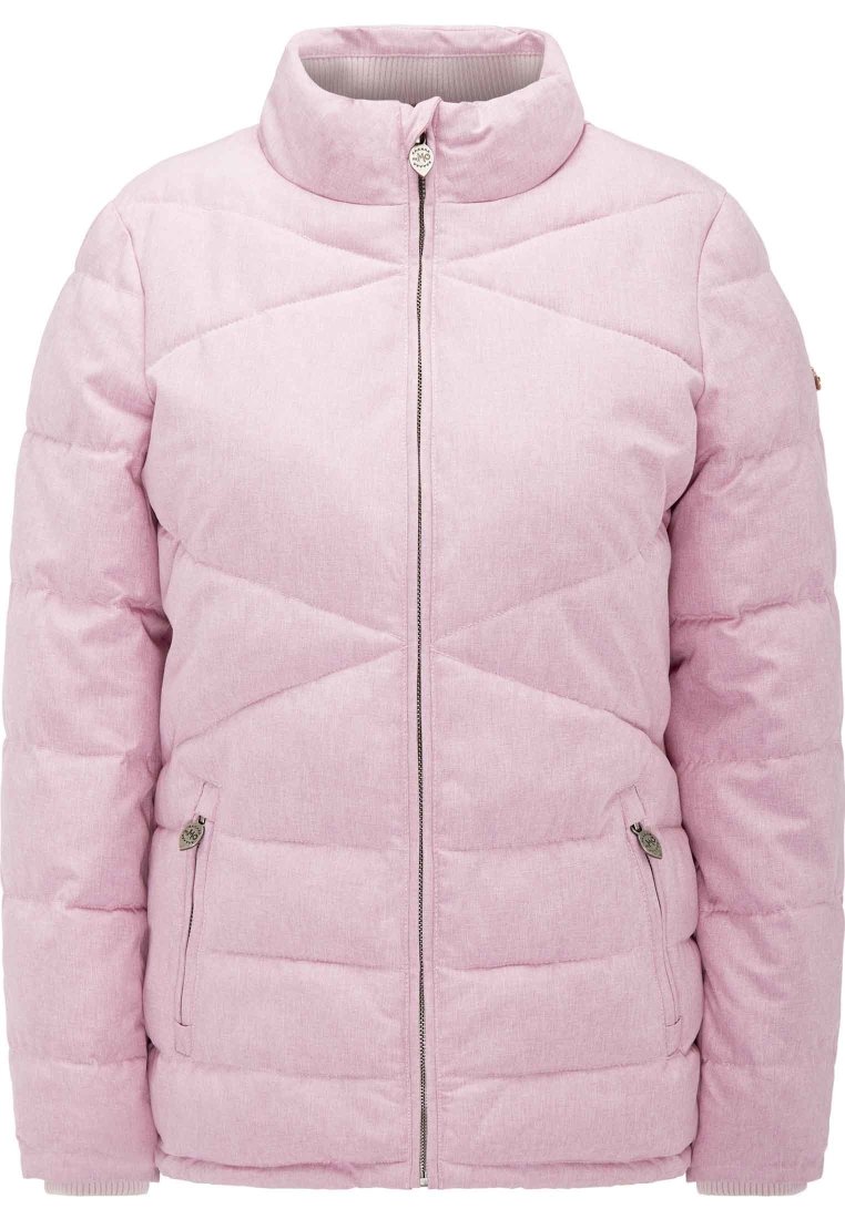 myMo Winterjas gemêleerd roze