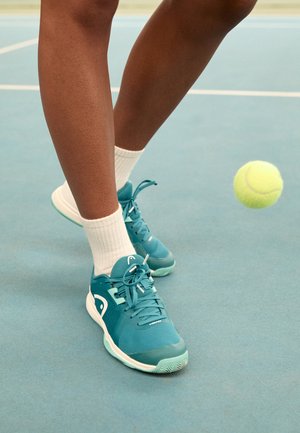 SPRINT TEAM 3.5 CLAY WOMEN  - Tennisschuh für Sandplätze - bluestone/chalk white