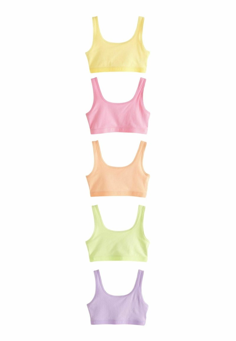 Next - SCOOP CROP 5 PACK  - REGULAR FIT - Top - multi pastel, Enlarge