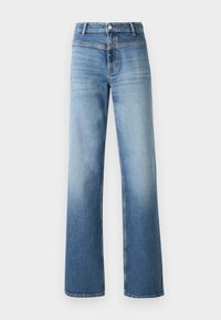 ONLJUICY WIDE CUT - Wide leg - medium blue denim