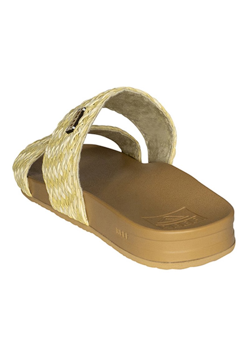 Reef CUSHION VISTA BRAID - Muiltjes - vintage/crème - Zalando.be
