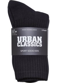 Urban Classics 5-PACK - Strømper - black