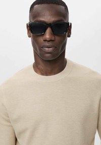 Mango MICROSTRUCTURED - Pulover - beige