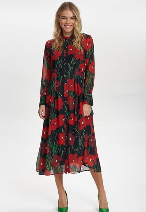 NUKYNDALL NEW DRESS - Tričkové šaty - fiery red